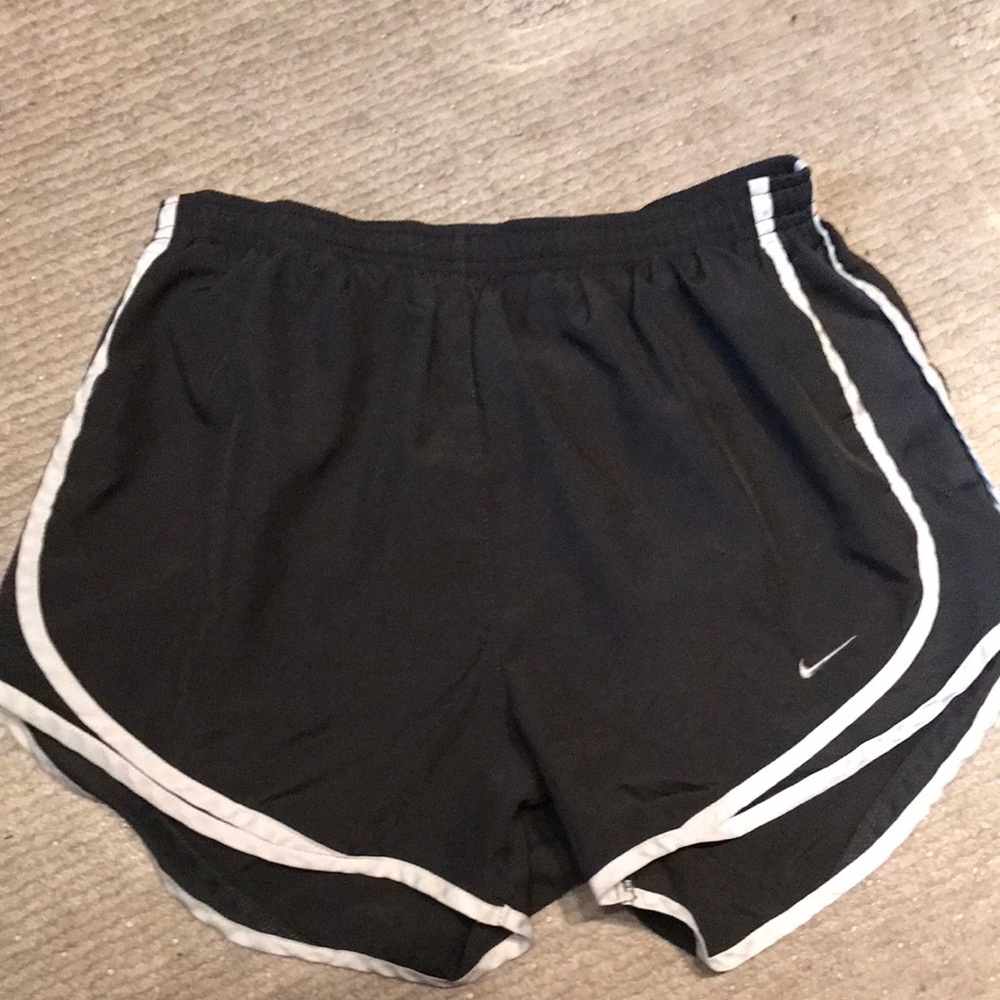 Nike Black Athletic Running Shorts